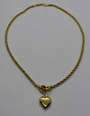 Collier or jaune